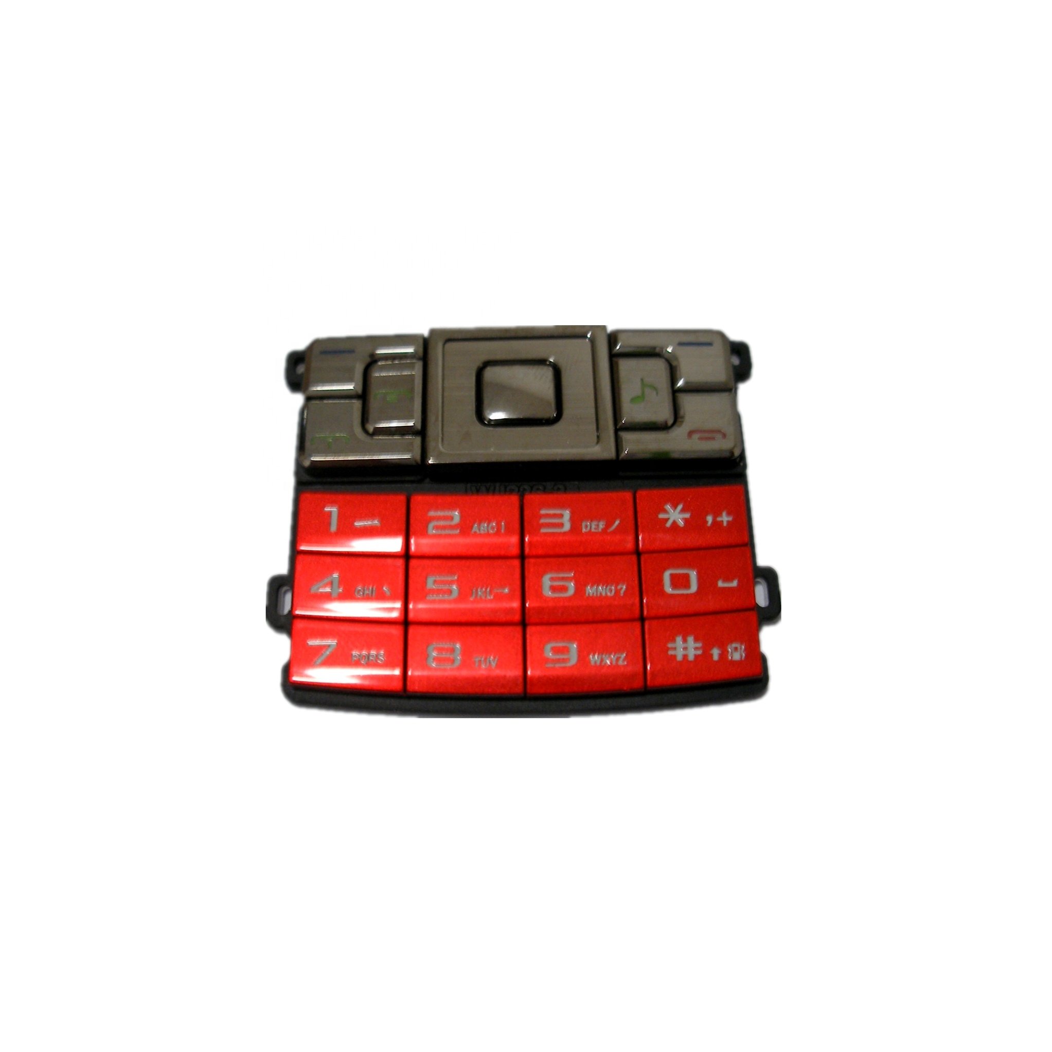 OEM Electronic Silicone Rubber Button Keys Plastic Keycap Rubber Keypad P+R Keyboard for Mobile Phone