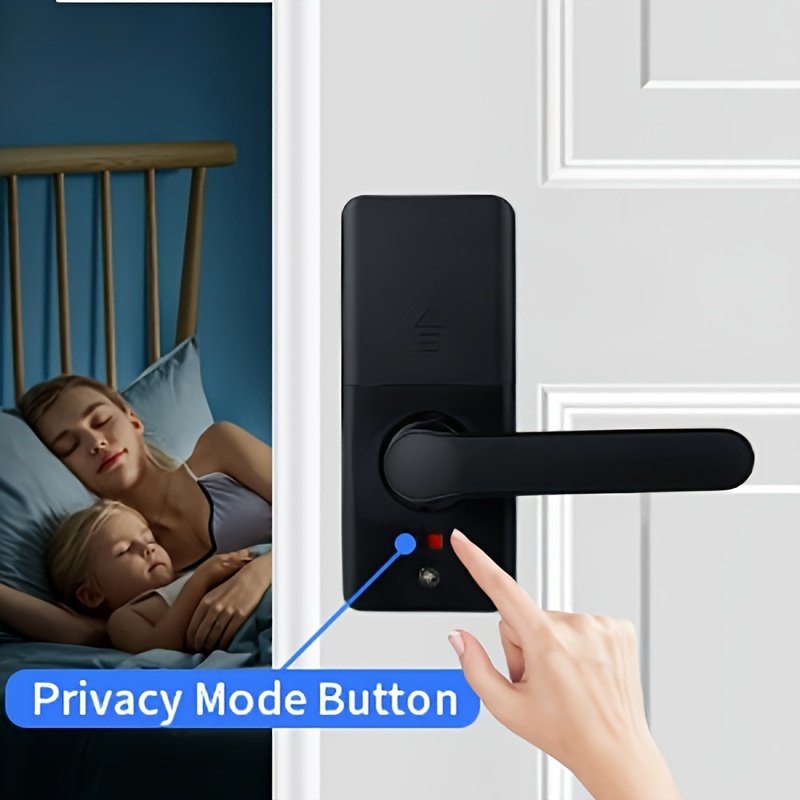 NeweKey Smart hotel Door Lock Fingerprint Keypad Lock Tuya TTlock Wifi BLE Password Keyless Apartment Room Smart Door Lock