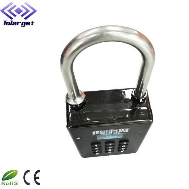 Waterproof Remote Control GPS Trailer Store Door Cargo Tracking gps e pad locks smart door lock time locking container