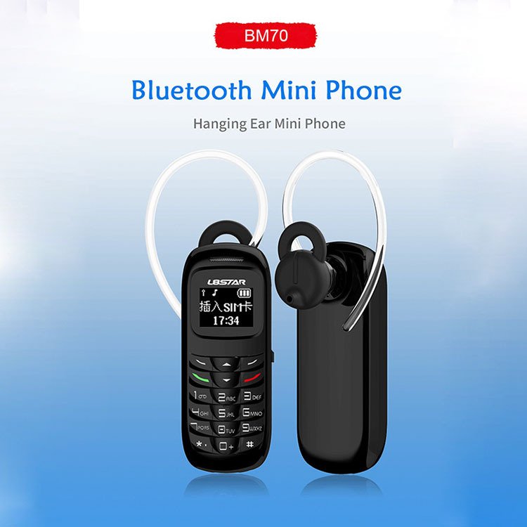 Cross border mobile BM70 mini GSM non smartphone wireless Bluetooth earphones mini mobile student buttons
