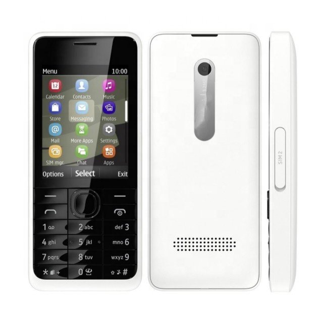 For Nokia 301 Dual Sim Original Best Buy Cheap Simple Bar Classic Unlocked GSM Mobile Cell Phone By Post