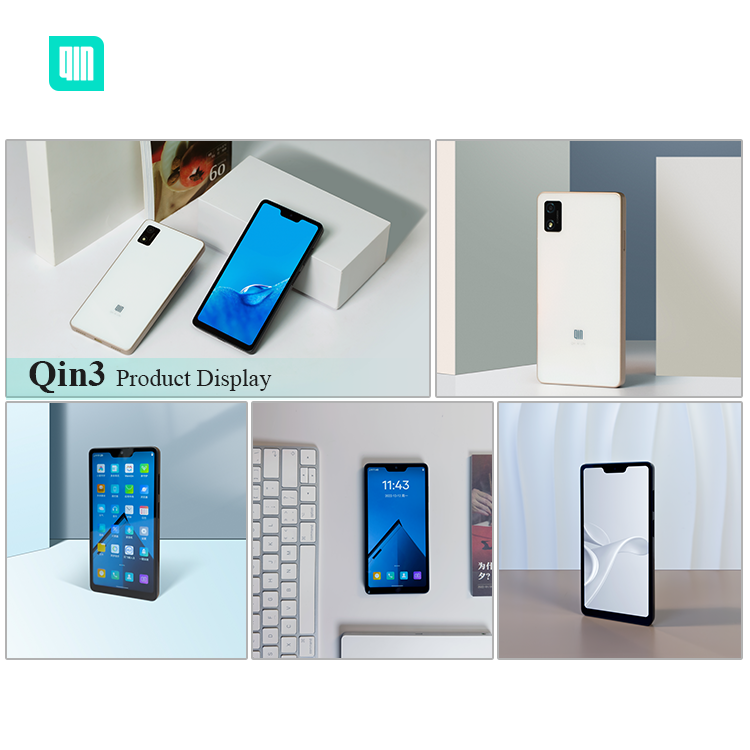Global Version Unlock 4G Network Touch Screen 4+64GB Smart Keypad Button Mobile Phone Qin3 Android 12