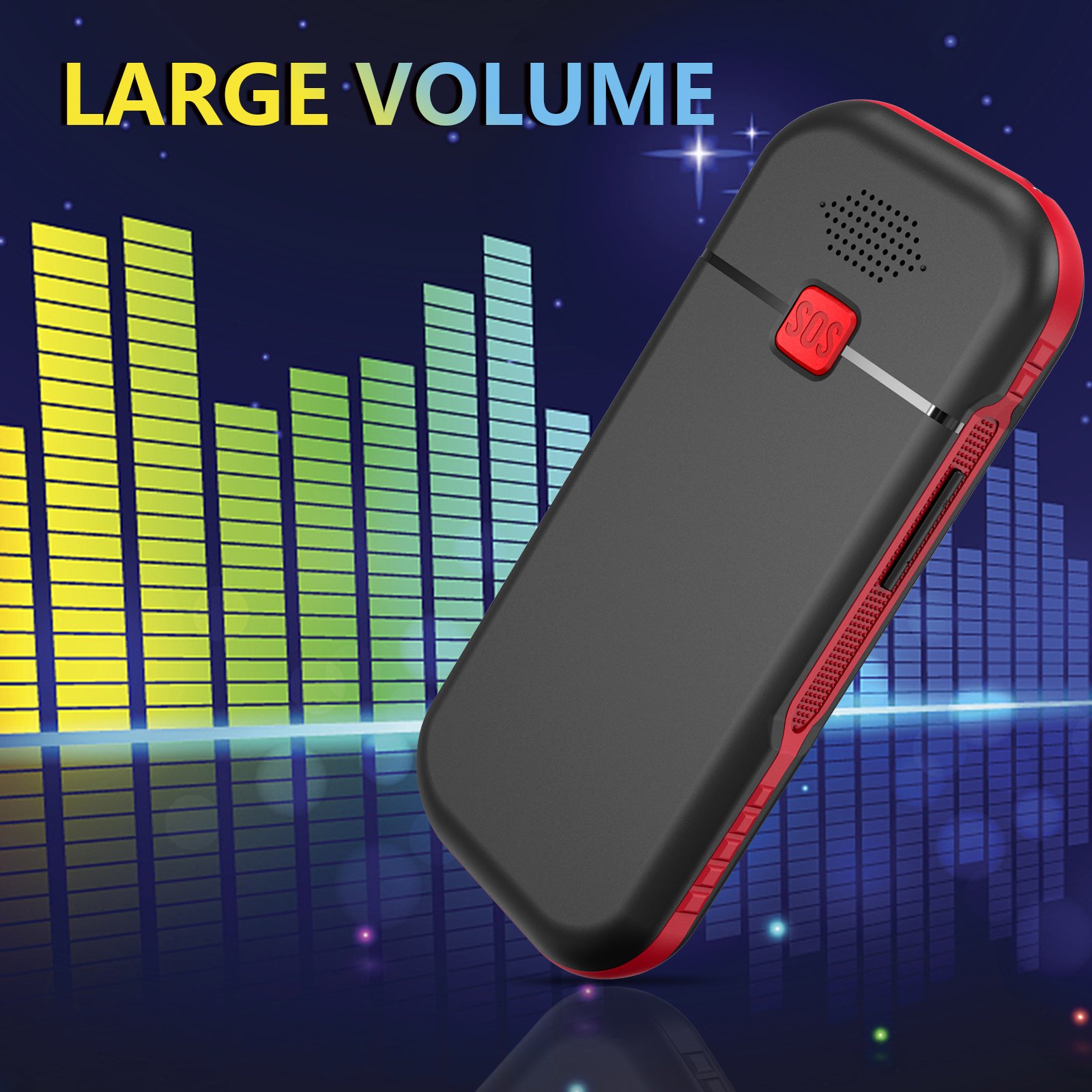 Ushining Brand Wholesale Cheap 4G Keypad Cellphone Dual SIM 1.77 LCD GSM Bar Senior Phone Mobile with SOS