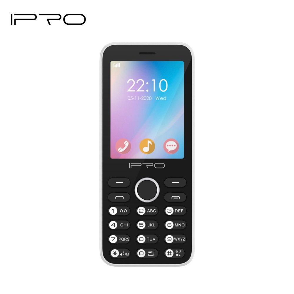 IPRO A29 2.8inch 240*320Pixels 32MB+32MB 1400mAh 0.08MP Back Camera Lady Colorful Mobile Phone with CE FCC