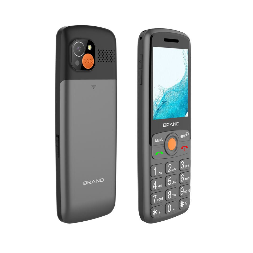 2.4 inch unlocked gsm large button cell phone for seniors
