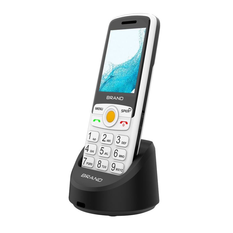 2.4 inch unlocked gsm large button cell phone for seniors