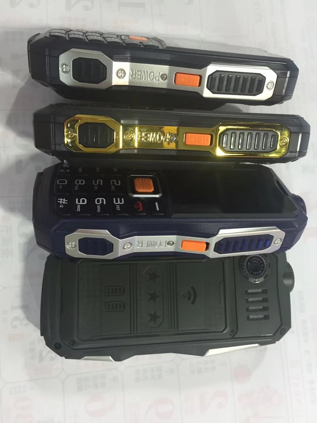 Factory made big keypad buttons 1.77 inch 2g elderly feature phone F88