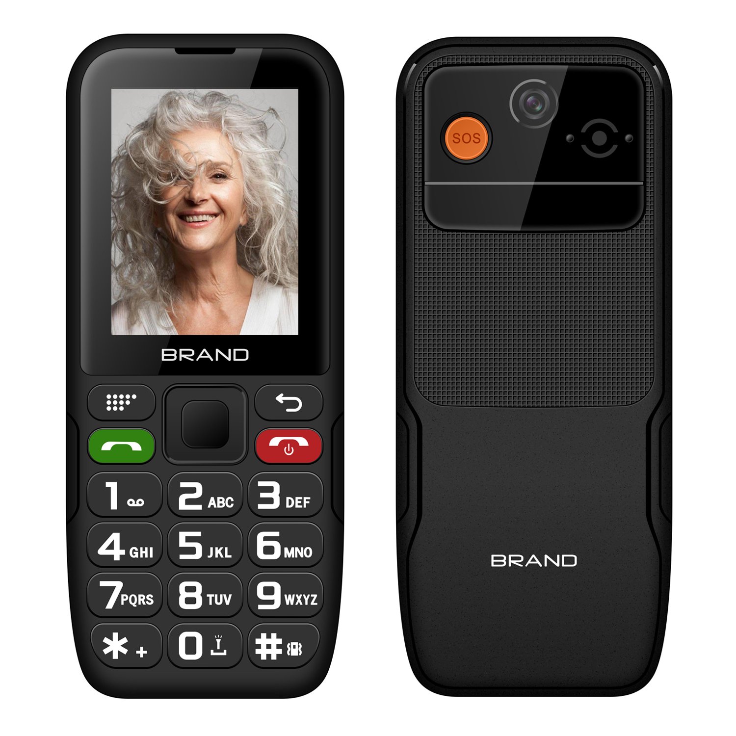 2.4 inch 2g keypad mobile phone support big battery