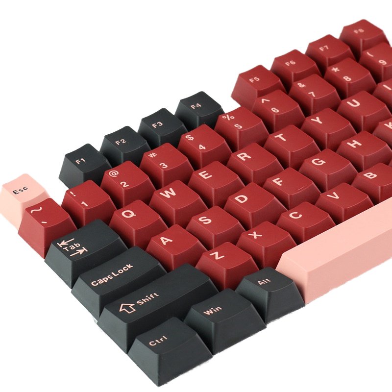 High Quality Mechanical Keyboard Aluminum Plate Anodized Cnc Keyboard Shell and Keycaps Electronic Custom Cnc Machining 10pcs