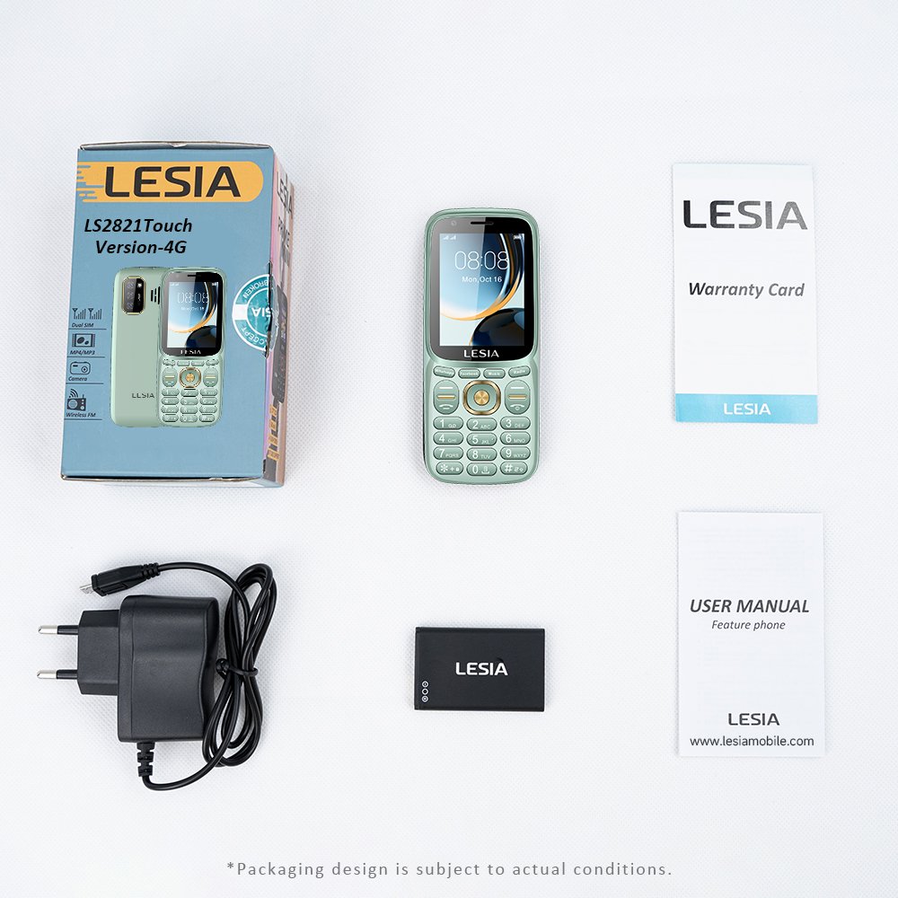 Hot selling 2.8inch touch screen 3000mAh 2GB+16GB cell phone keypad feature phone 4g network mobile