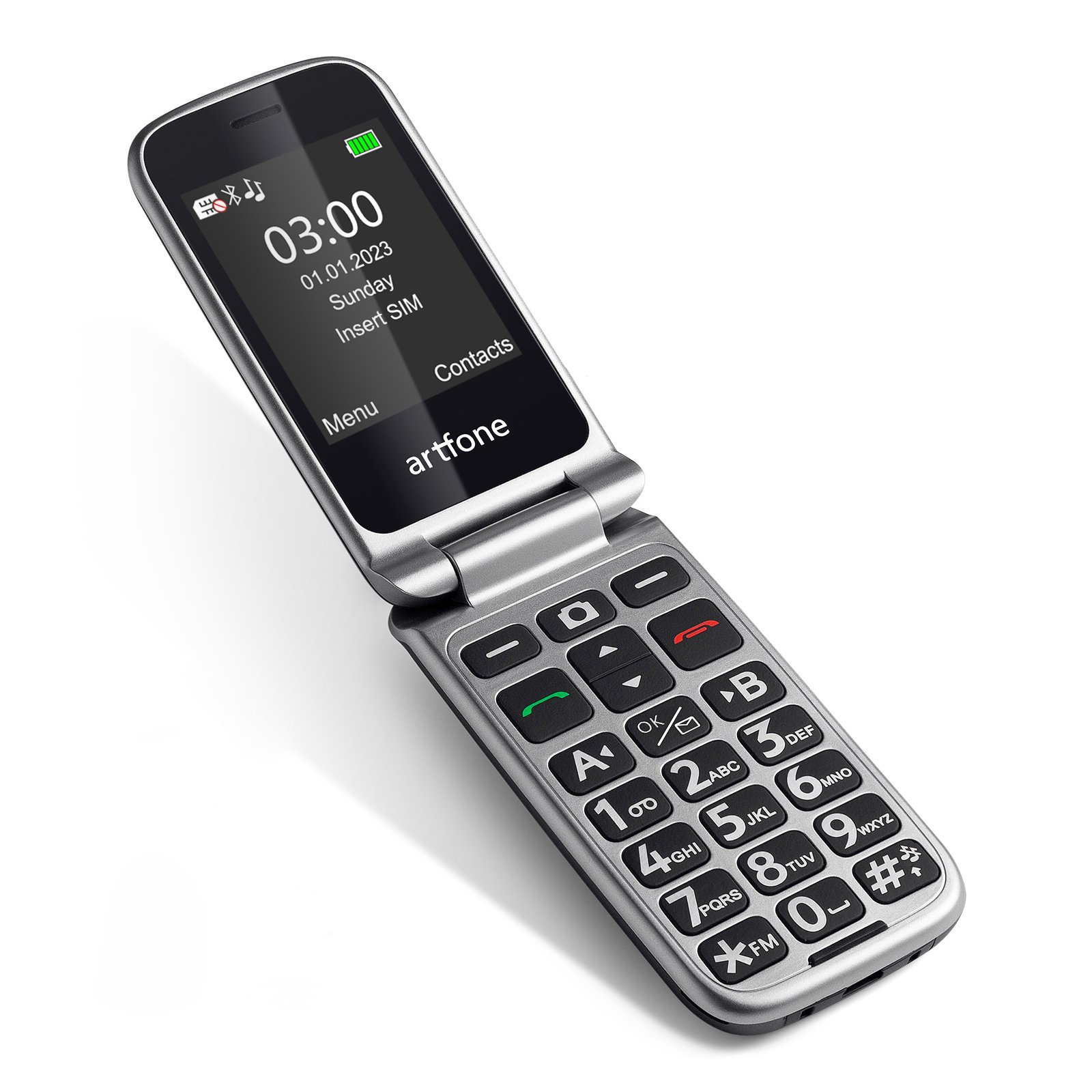 artfone factory G6 feature phones 4g dual sim flip feature phone cellphones for seniors