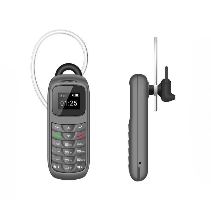 Cross-border mobile phone BM70 GSM 2G non-smart button bar mini hanging ear dual card student small mobile phone