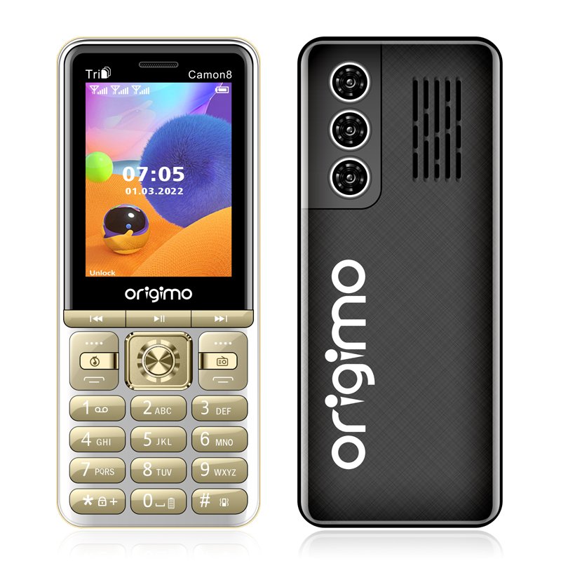 Camon8 2.8inch Big Battery 4 SIM Card LED Torch Big Button Feature phone OEM China Keypad Touch GSM mobile phone