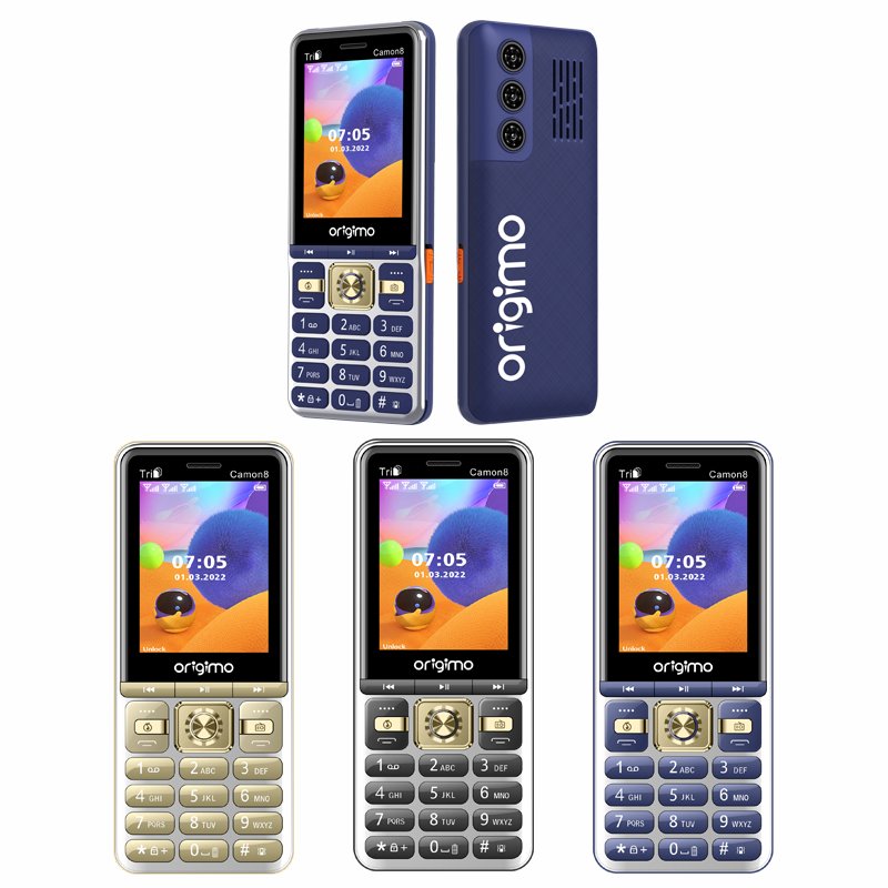 Camon8 2.8inch Big Battery 4 SIM Card LED Torch Big Button Feature phone OEM China Keypad Touch GSM mobile phone