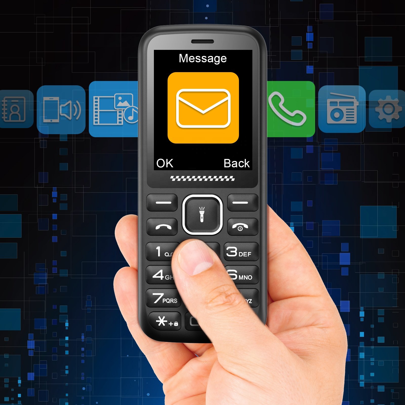New Arrival T1807 Original Mini 1.77inch Keypad Mobile Phone with 4g Network Low End DUAL SIM Nano Bar Phone