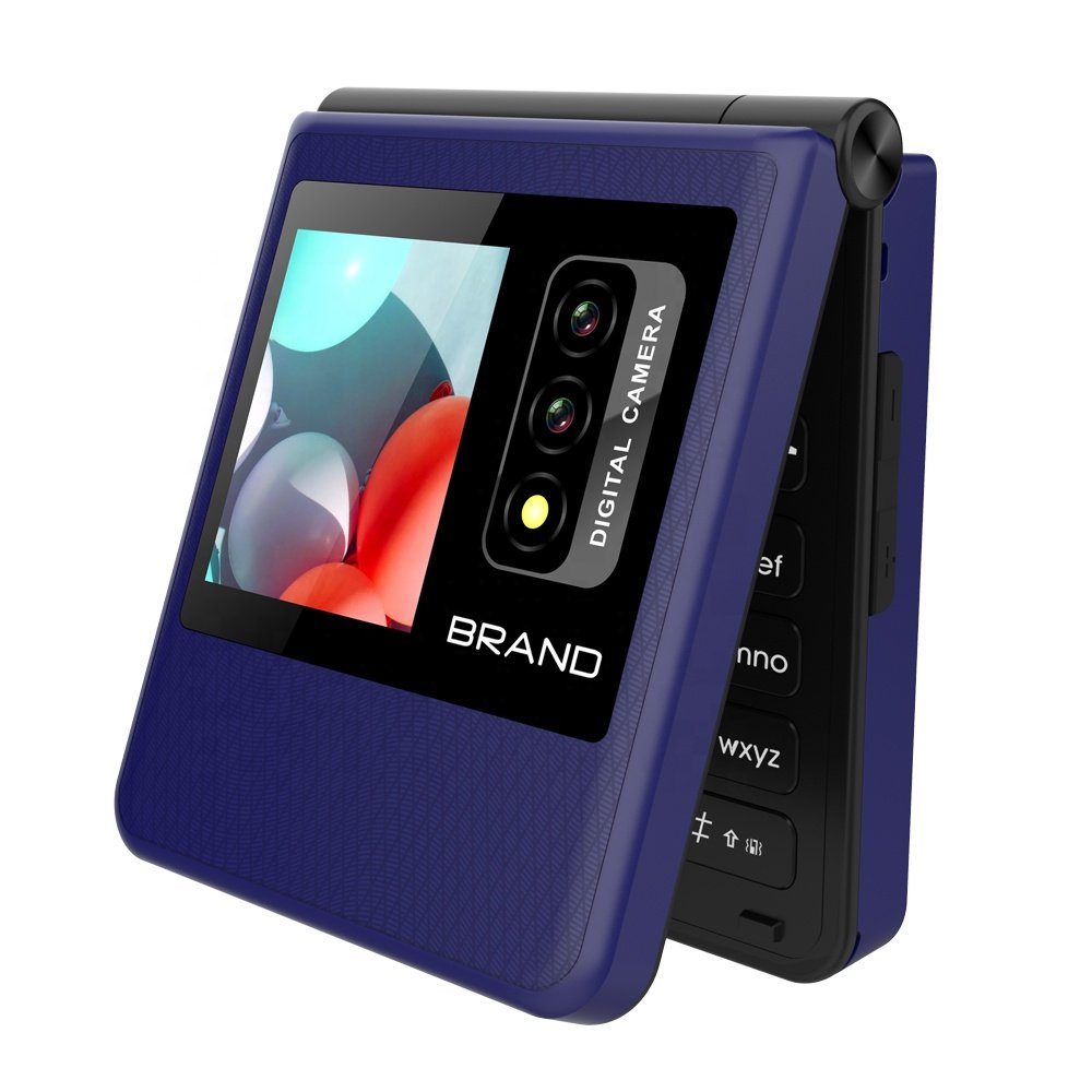 YING TAI New style flip mobile phones with dual LCD 2.4 inch 4g volte network