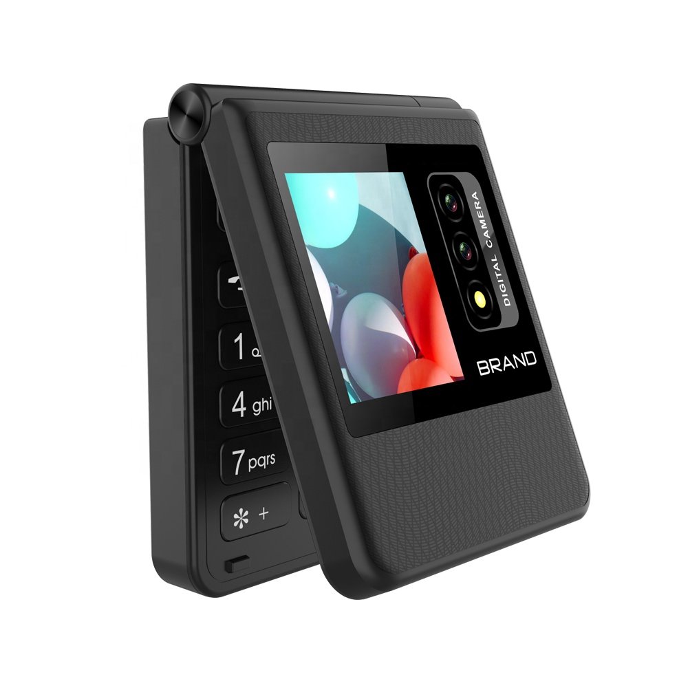 YING TAI New style flip mobile phones with dual LCD 2.4 inch 4g volte network