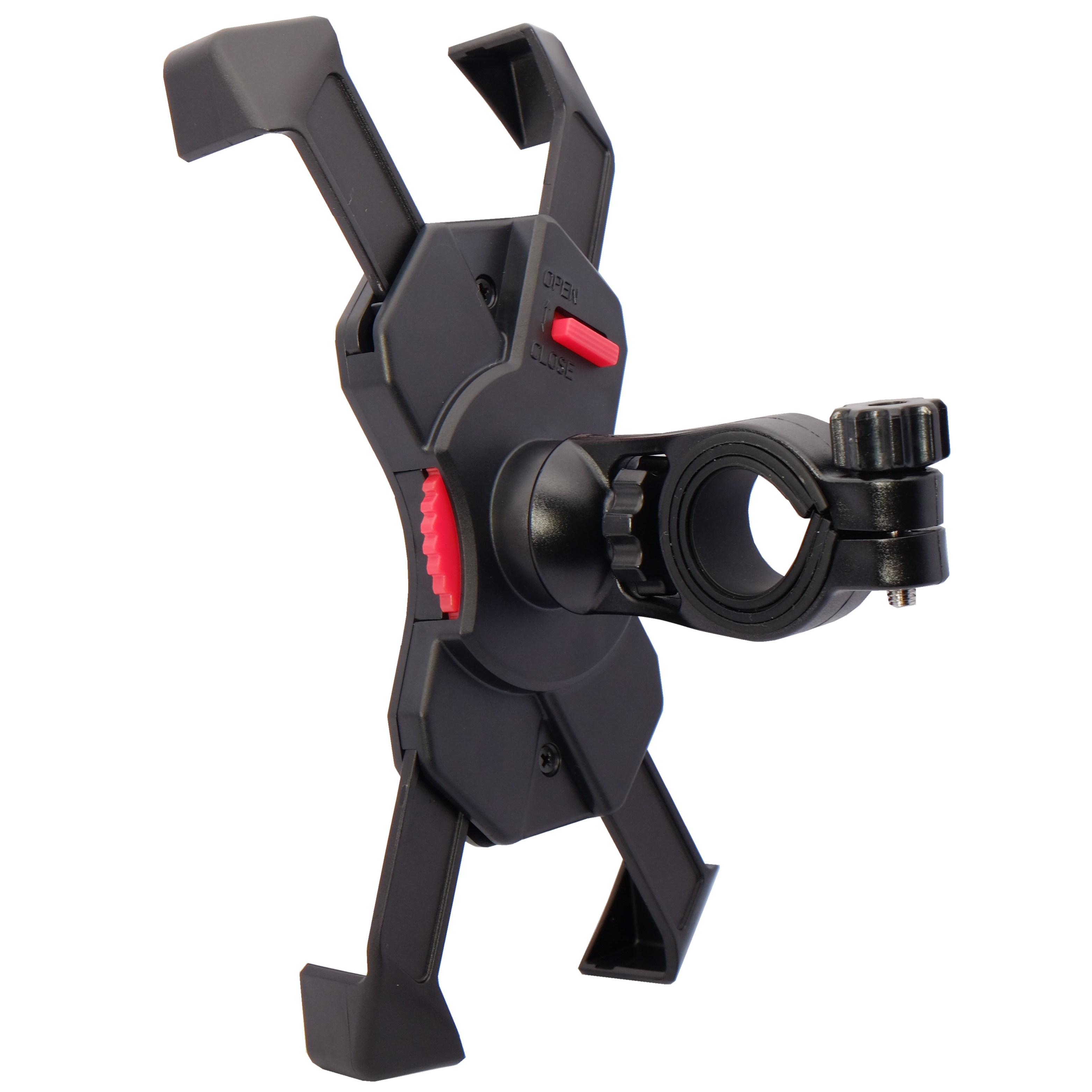 ODIER 360 Degree Rotation Bicycle Mobile Phone Bracket Holder Stand for 4.5/5.5/6.5 Inch Phones New Condition ABS Material
