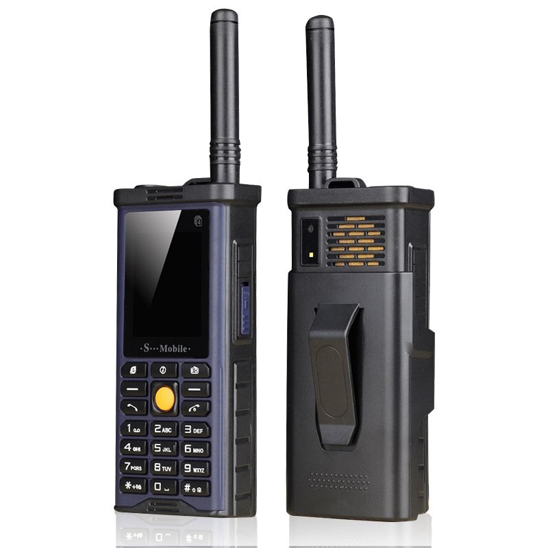 Outdoor electric bully mobile phone with four cards and four standby modes ong standby time adjustable