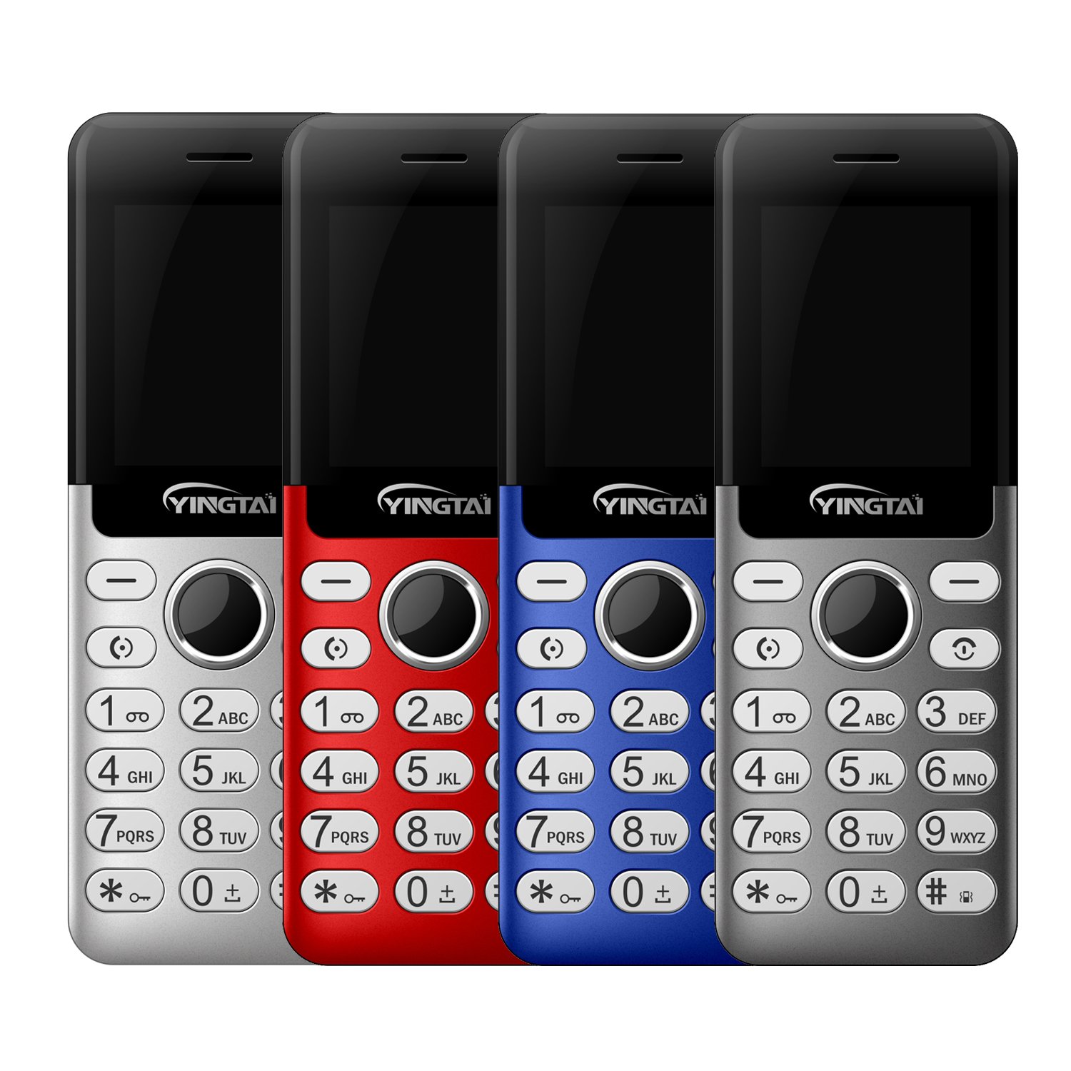 2021 Newest 2.0 inch metal cover super slim small Mobile Phone Feature Bar celular with Dialer Keypad