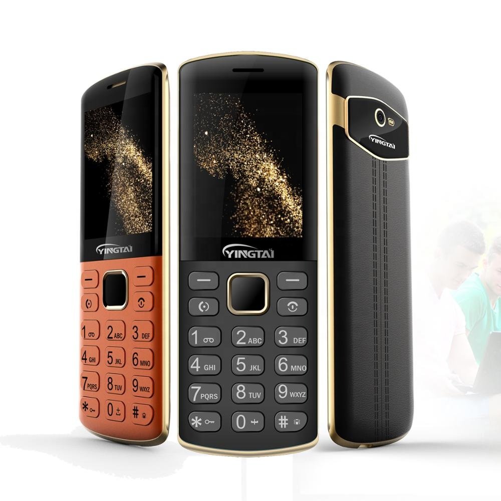 Wholesale 2.4 inch gsm slim keypad mobile phone unlocked metal body