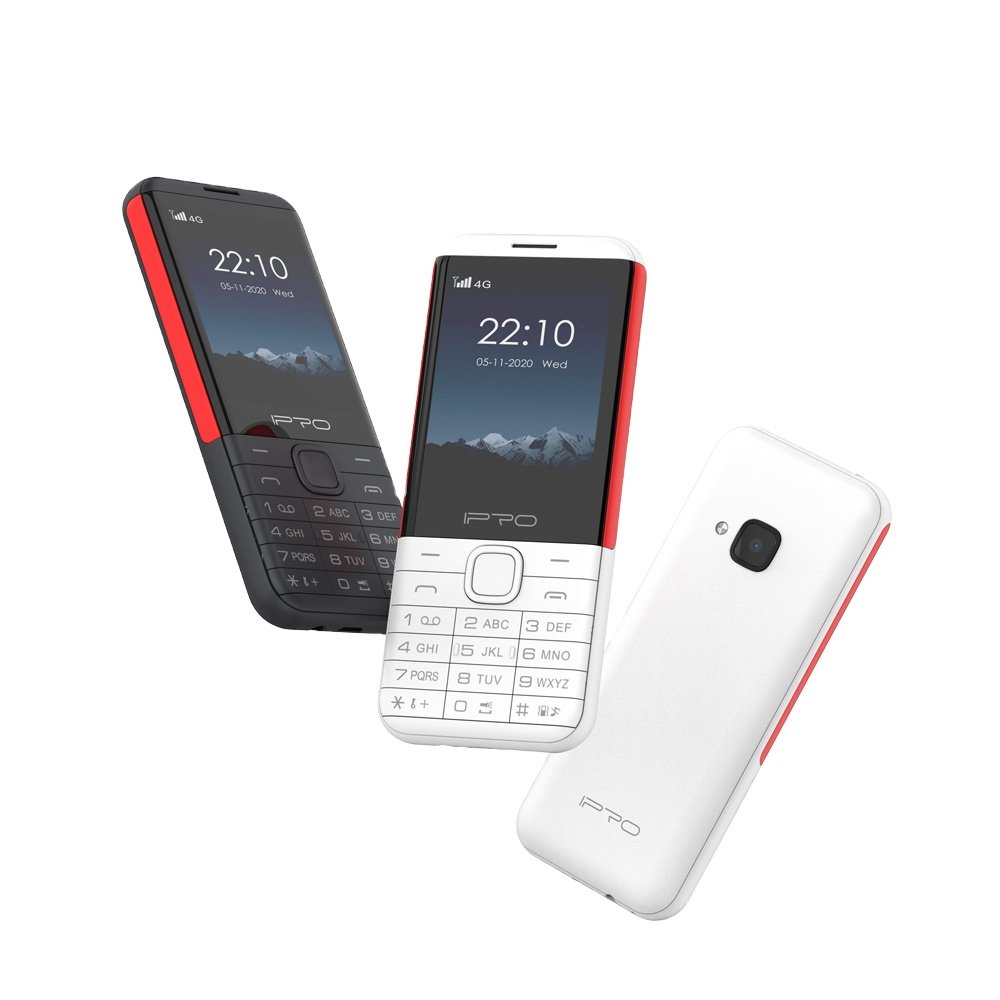 Ipro 2.8inch 4g K3 unlock big screen feature phone 1400mAh battery long standby factory price oem odm 4g keypad phone
