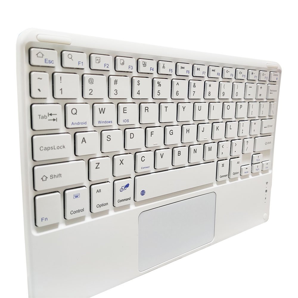 Wireless Bluetooth ultra-thin folding keyboard Portable touch keyboard for mobile phones, tablets and laptops