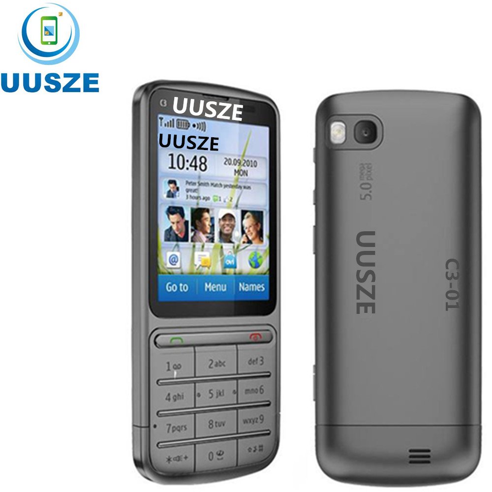 Unlock Feature CellPhone and Keypad Mobile Phone Fit for Nokia C3-01 3310 105 106 C2-01 8210 6230i 6300 230 208 301 N95 N73 1100