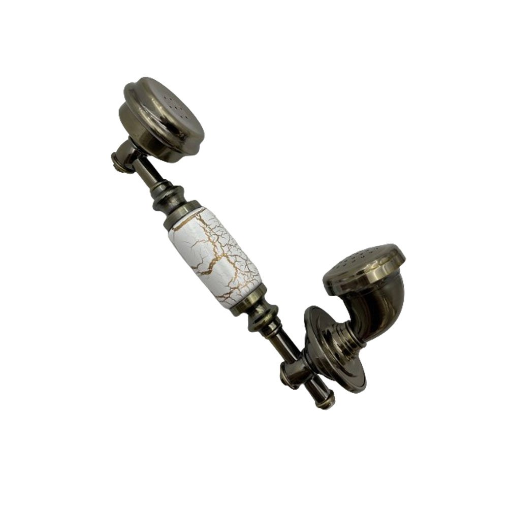 Wholesale New Arrival Vintage White Chrome Bronze Gold Telephone Guestbook Keypad Recording Audio Guest Book Phone