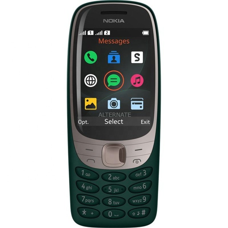 Cross-border foreign trade 6310 2021 4G non-smart phone straight plate keypad elderly students dual SIM feature phone