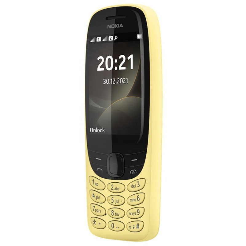 Cross-border foreign trade 6310 2021 4G non-smart phone straight plate keypad elderly students dual SIM feature phone