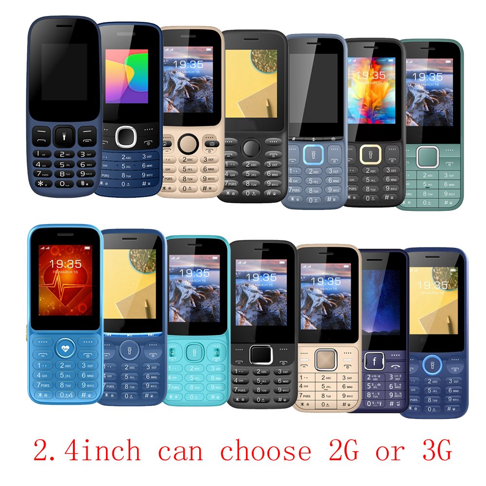 Oem 4 Sim Card Mobile Phone 3sim Phones Keypad Long Life Battery Support 5card Touch Quad Cards Four 3-Sim-Card-Mobile-Phones