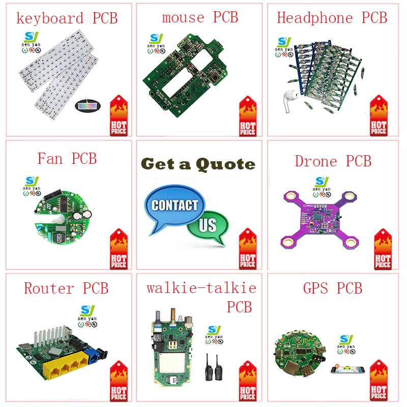 Print Circuit Board Assemble Pcb Tuner Digital Manufacturer Pcba Shenzhen With Gerber