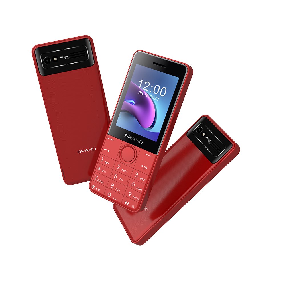 simple 2G Bar keypad mobile phone with SC6531DA 0.08MP 1000mAh battery 2.8 inch screen Dual SIM cellphone