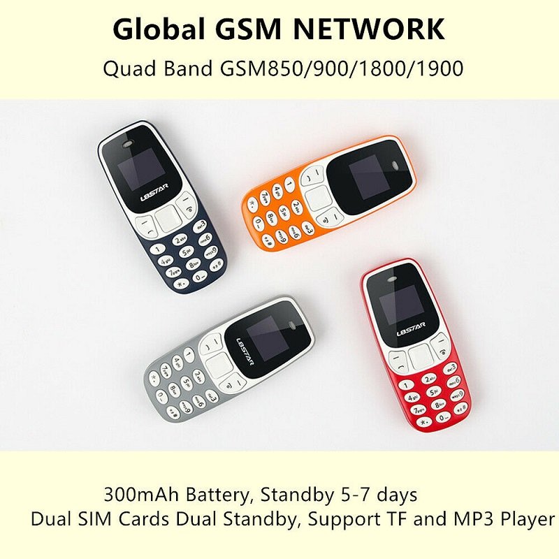 BM10 Mini 3310 Portable Tiny Small Mini Micro Mobile Cell Phone GSM Dual Sim BT Headset