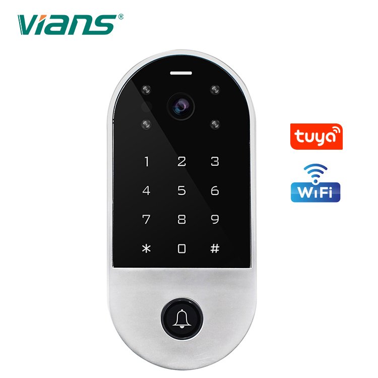 Tuya Smart Wifi Access Control Reader Touch Keypad Video Camera Doorbell Function Remote Control Unlock Access Control