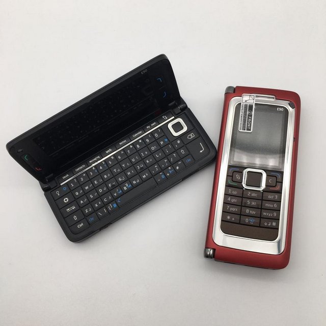 Business mobile phone original E90 unlocked cell phones 3G fold phone