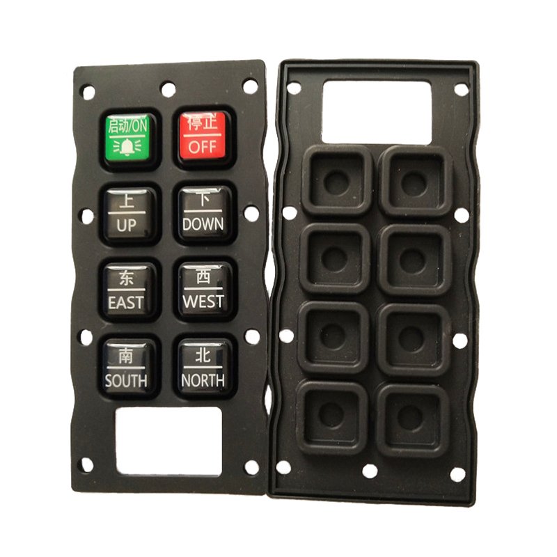 Custom Keypad Supplier Flexible Keymat OEM/ODM Rubber Button Keypads Keyboards Silicone Rubber Keypad For Amazon