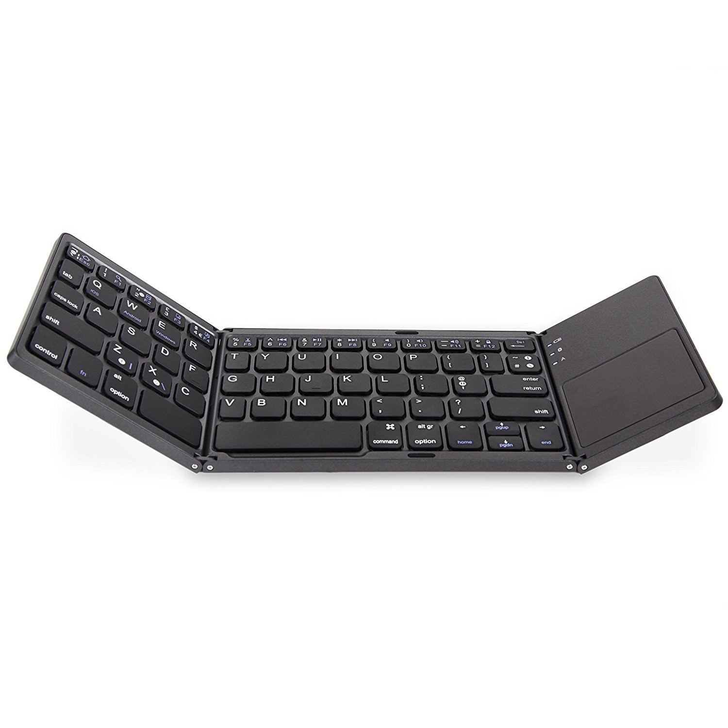 ce rohs foldable keyboard Wireless keyboard and mouse B033 Folding Ultra Thin Universal TouchTablet Mobile Phone