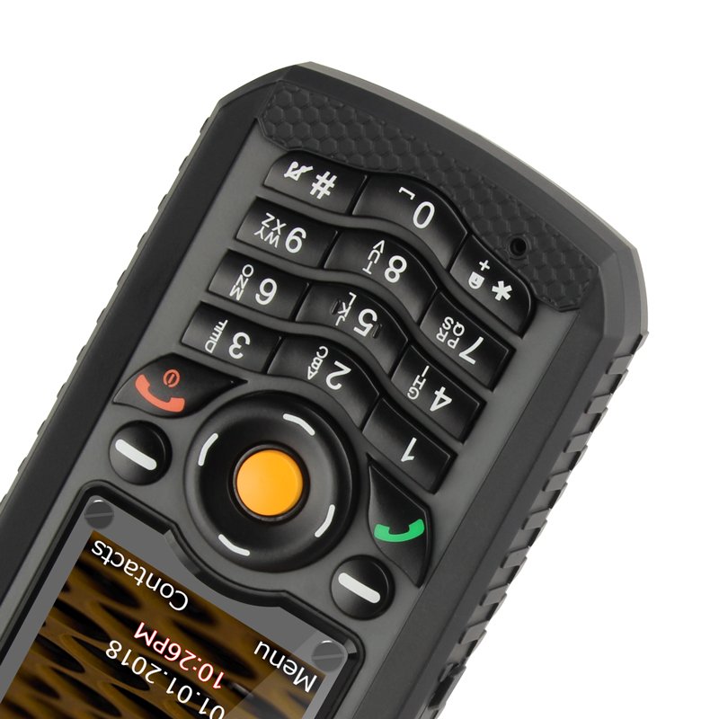 Dual SIM IP68 Waterproof Tank Style 2G GSM Mini Keypad Rugged Phone with Loud 2020 box speaker