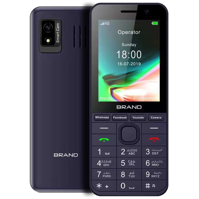 S280 Dual Sim Android 8.1 2.8 Inch big Button 4G LTE Keypad Mobile Phone