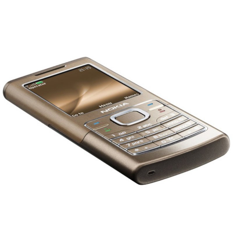 Mobile Phone For Nokia 6500c 3G GSM button straight panel elderly Cell Phone