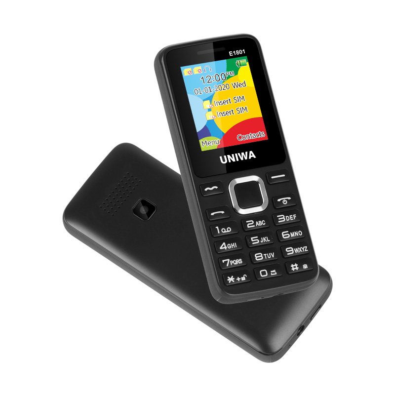 UNIVA E1801 1.77 inch 2g itel low price dual android mini slim small keypad phone