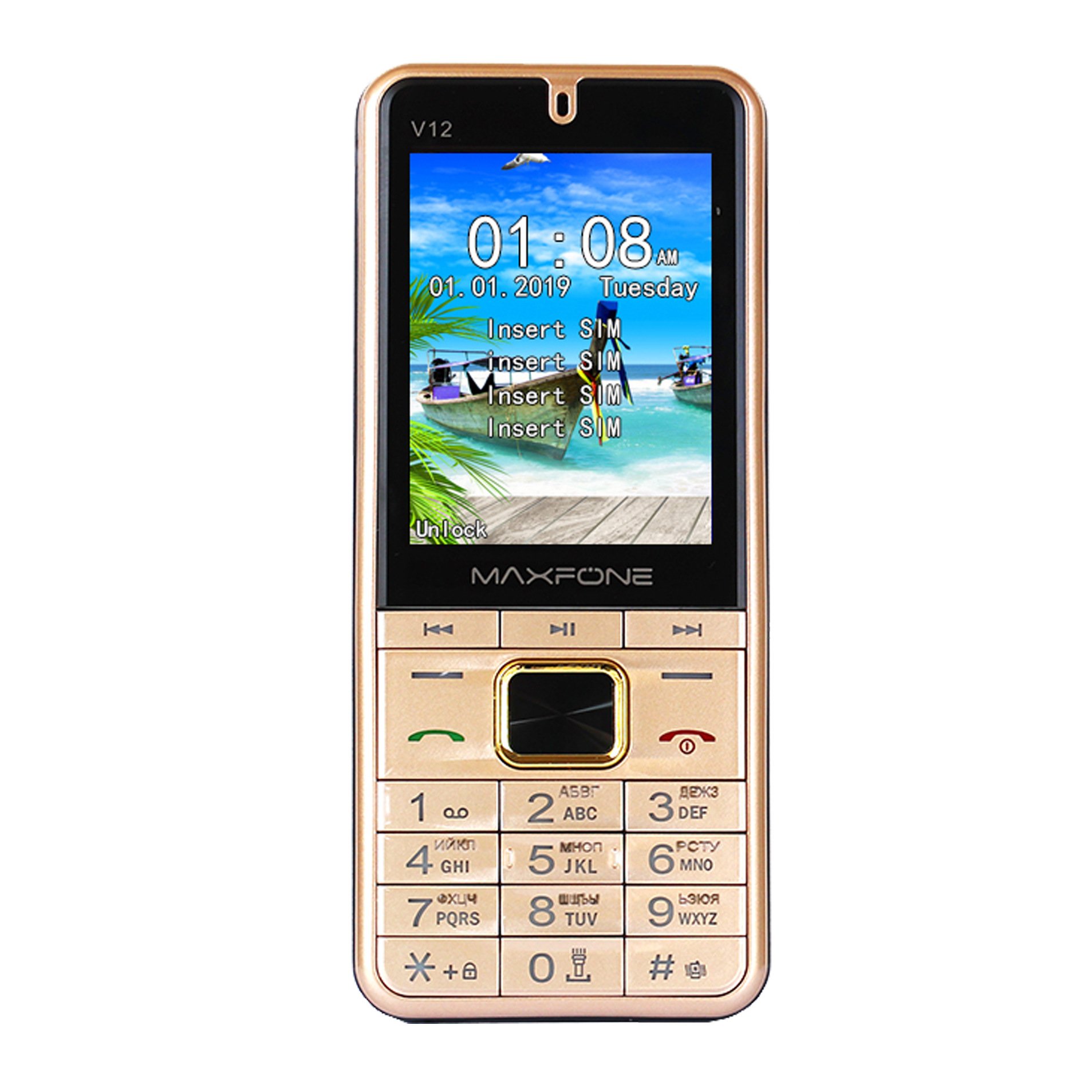 2.8" android 2g lte volte hotspot feature wifi phone with keypad mobile from China Factory Three Card and Three Waiting