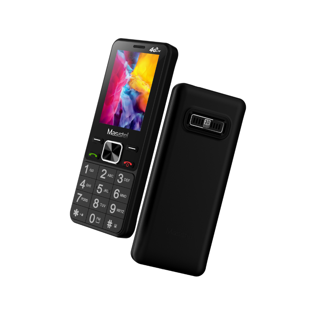 Hot Sales Masstel izi 25 QVGA 2.4 inch Dual SIM Card Cell Phone Low Price Feature Phone for Senior People Made in Vietnam