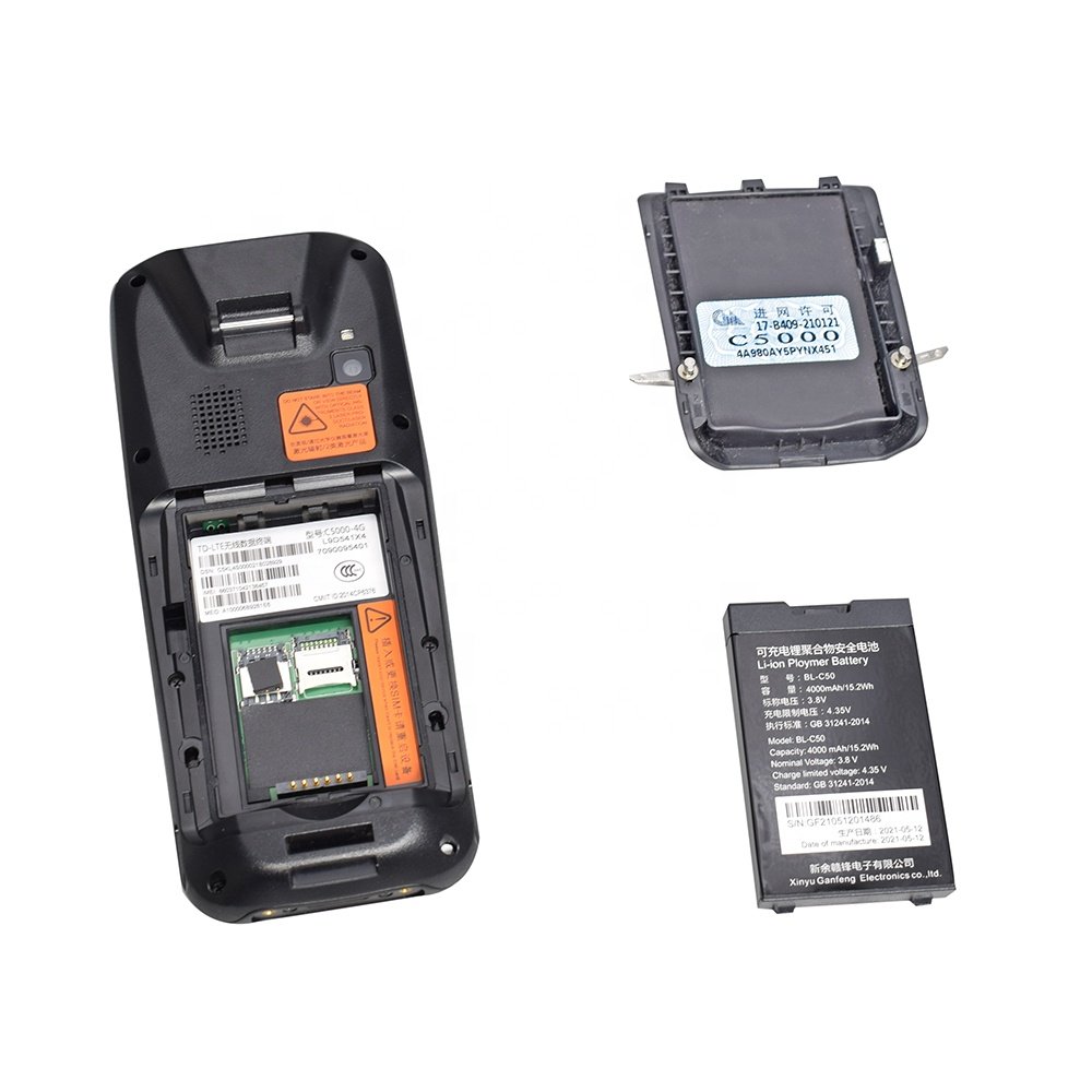 Handheld Data Collector Android 8.0 2G 16G Touch Screen Terminal PDA With WIFI BT LTE 1D 2D Barcode Scanner