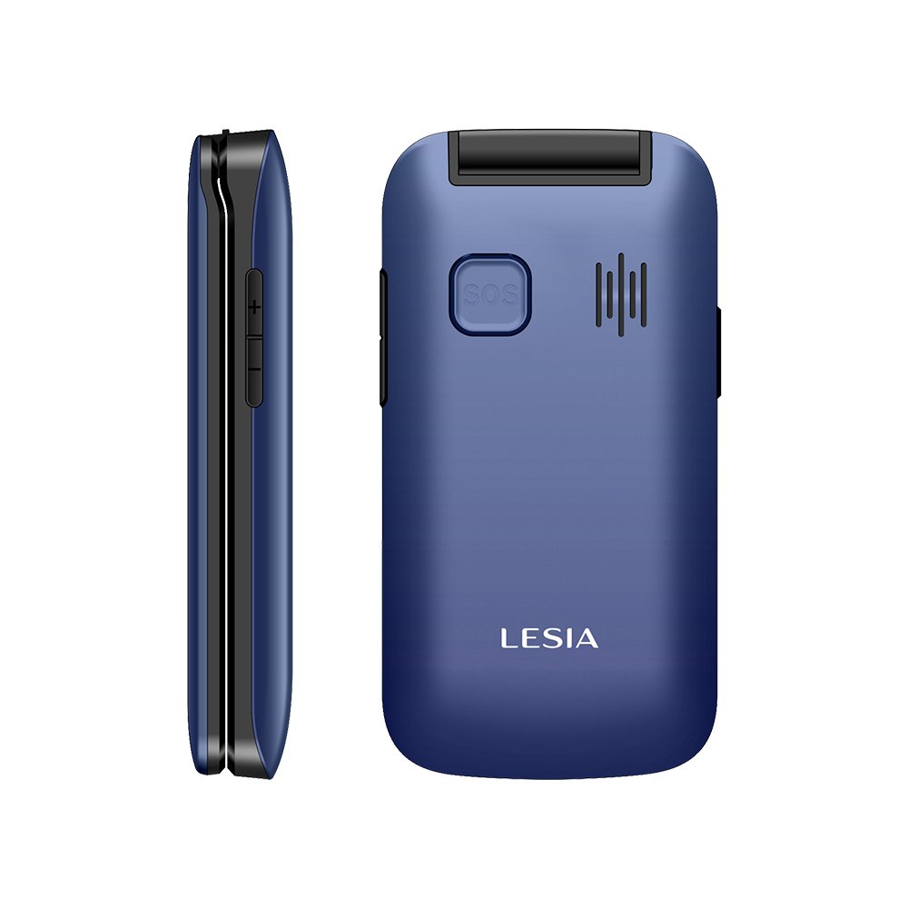 LESIA OEM 2.8 Inch Clock Display 1000mah Dual SIM Folding Keypad Cellphone Unlocked GSM Flip Mobile Phones