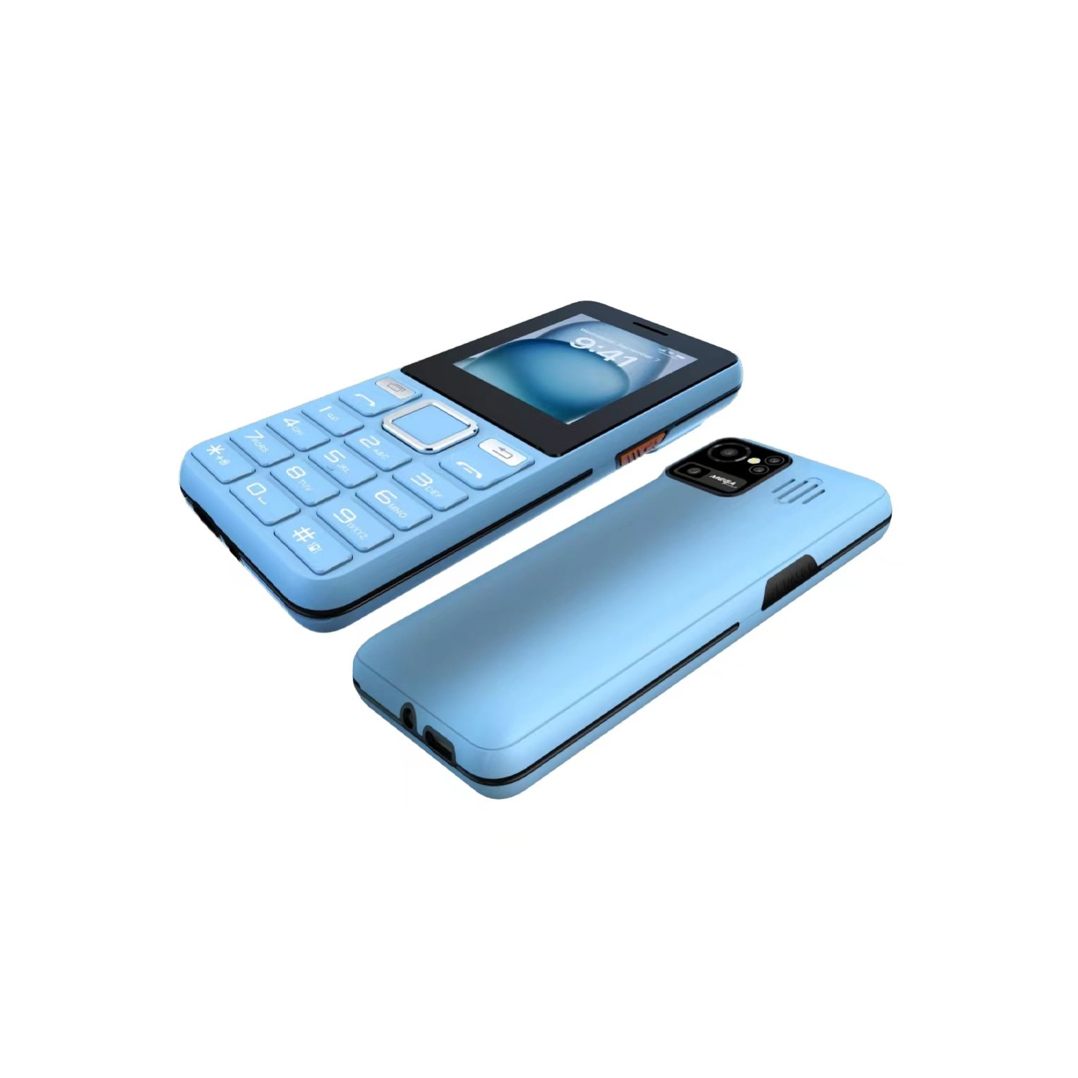 Hot Sale 2.4 Inch 0.08MP Camera Simple Mobile Phones With 4G Keypad Feature Phone