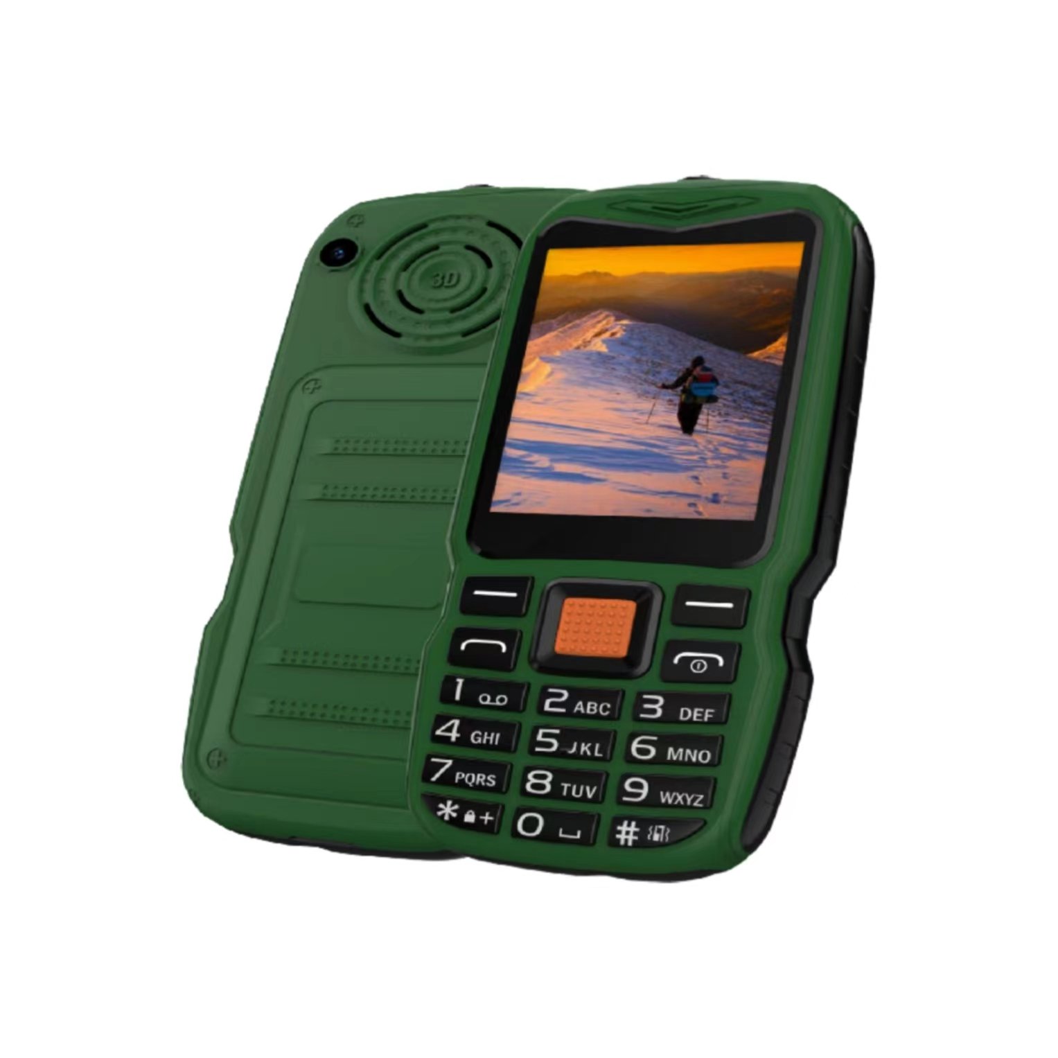 Hot Sale 2.4 Inch 0.08MP Camera Simple Mobile Phones With 4G Keypad Feature Phone