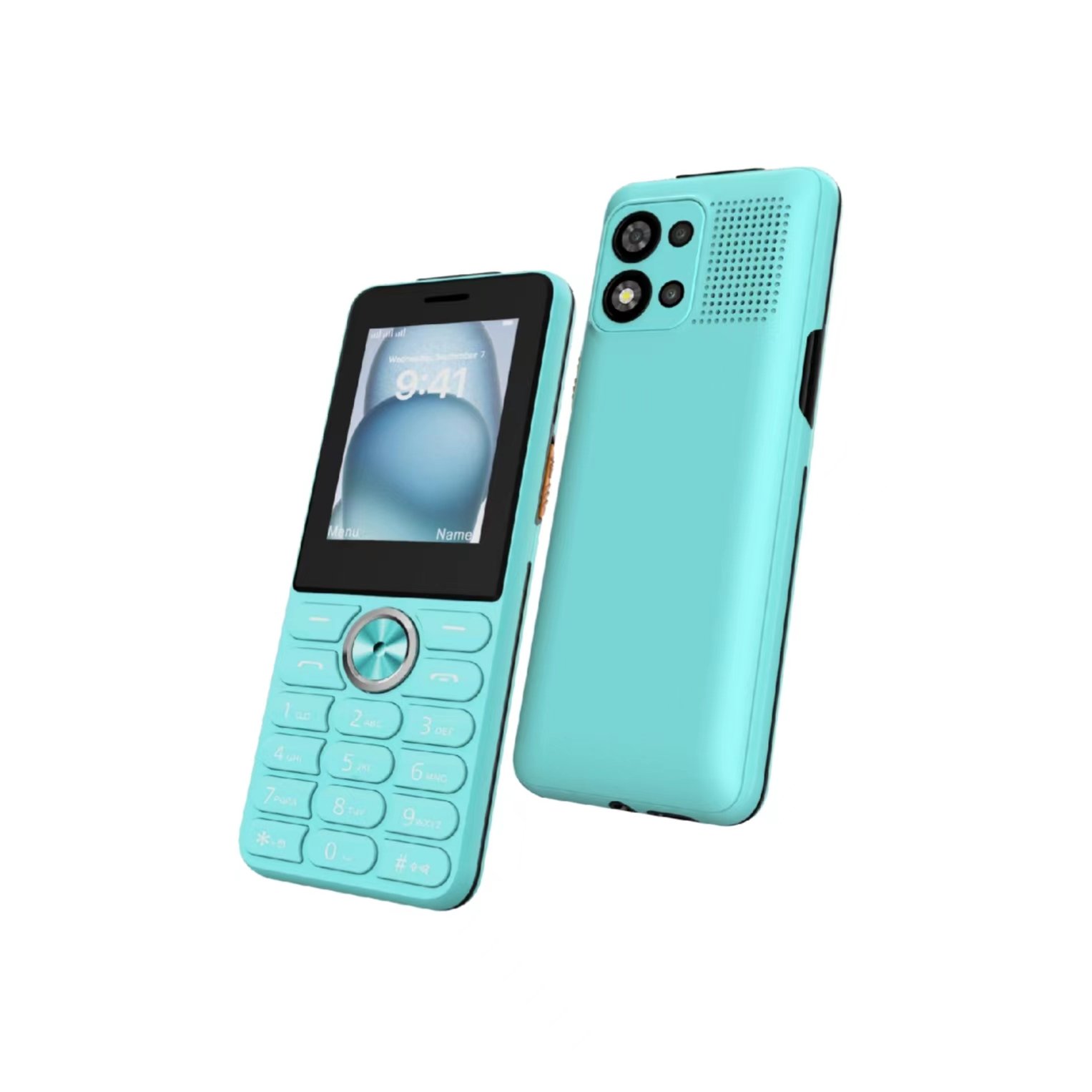 Hot Sale 2.4 Inch 0.08MP Camera Simple Mobile Phones With 4G Keypad Feature Phone
